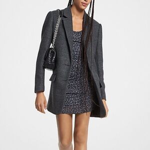 Michael Kors Wool Blend Boyfriend Blazer